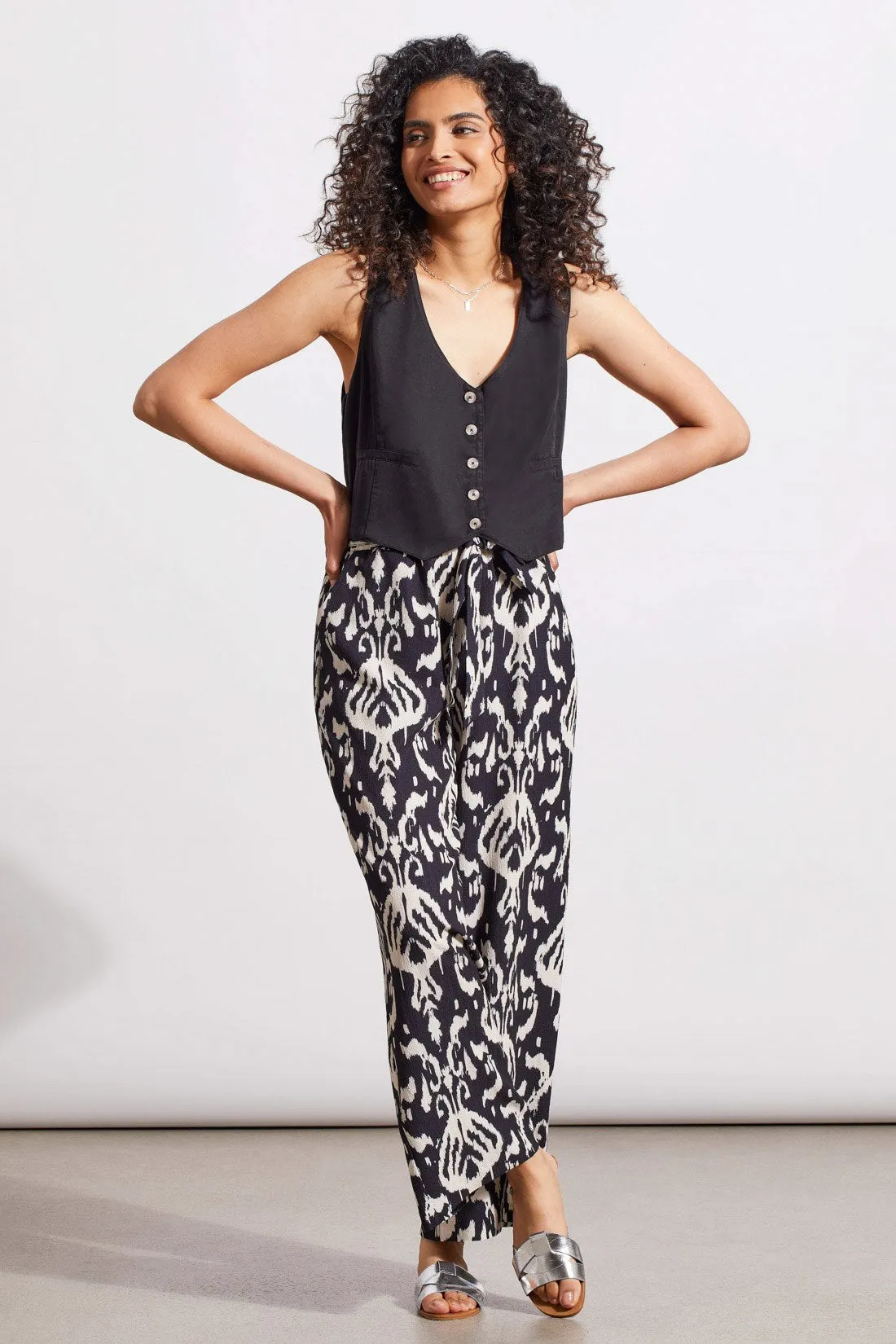 Button Front Vest by Tribal - FINAL SALE