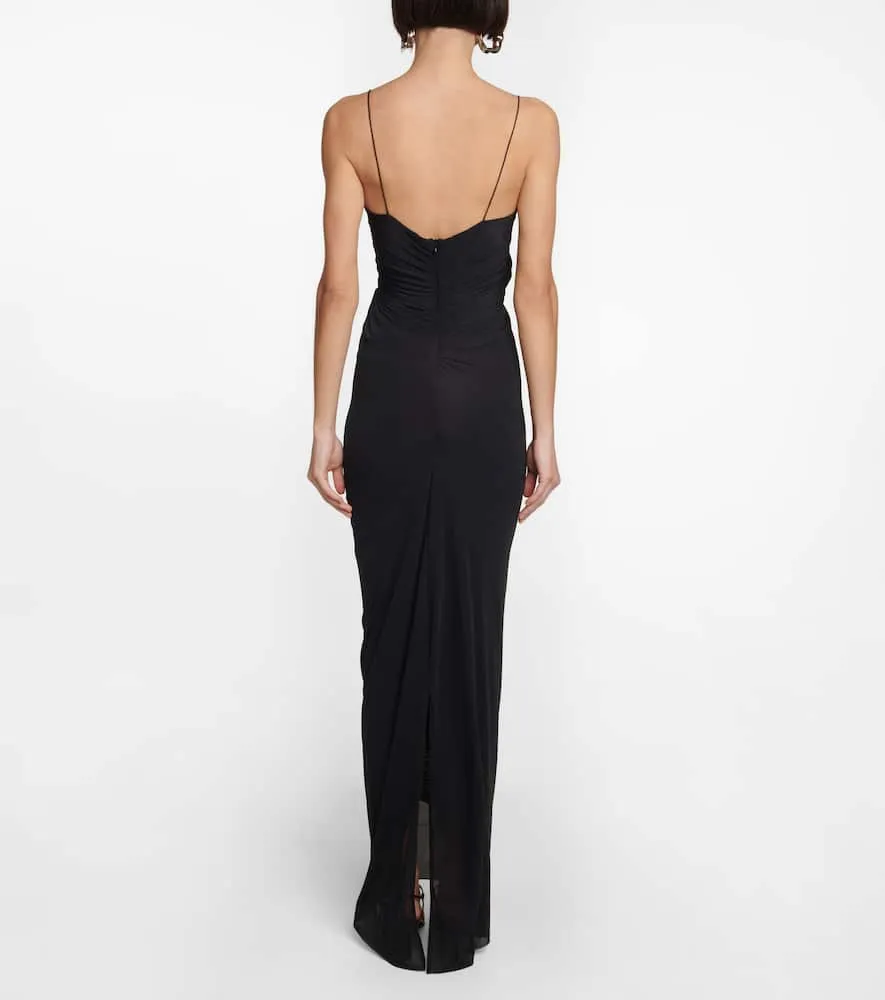 Christopher Esber Molded Venus jersey maxi dress