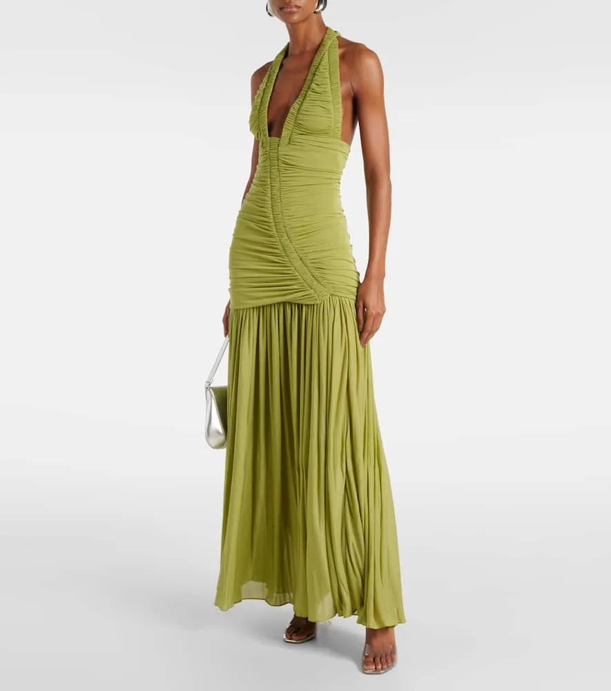Christopher Esber Orion ruched gown