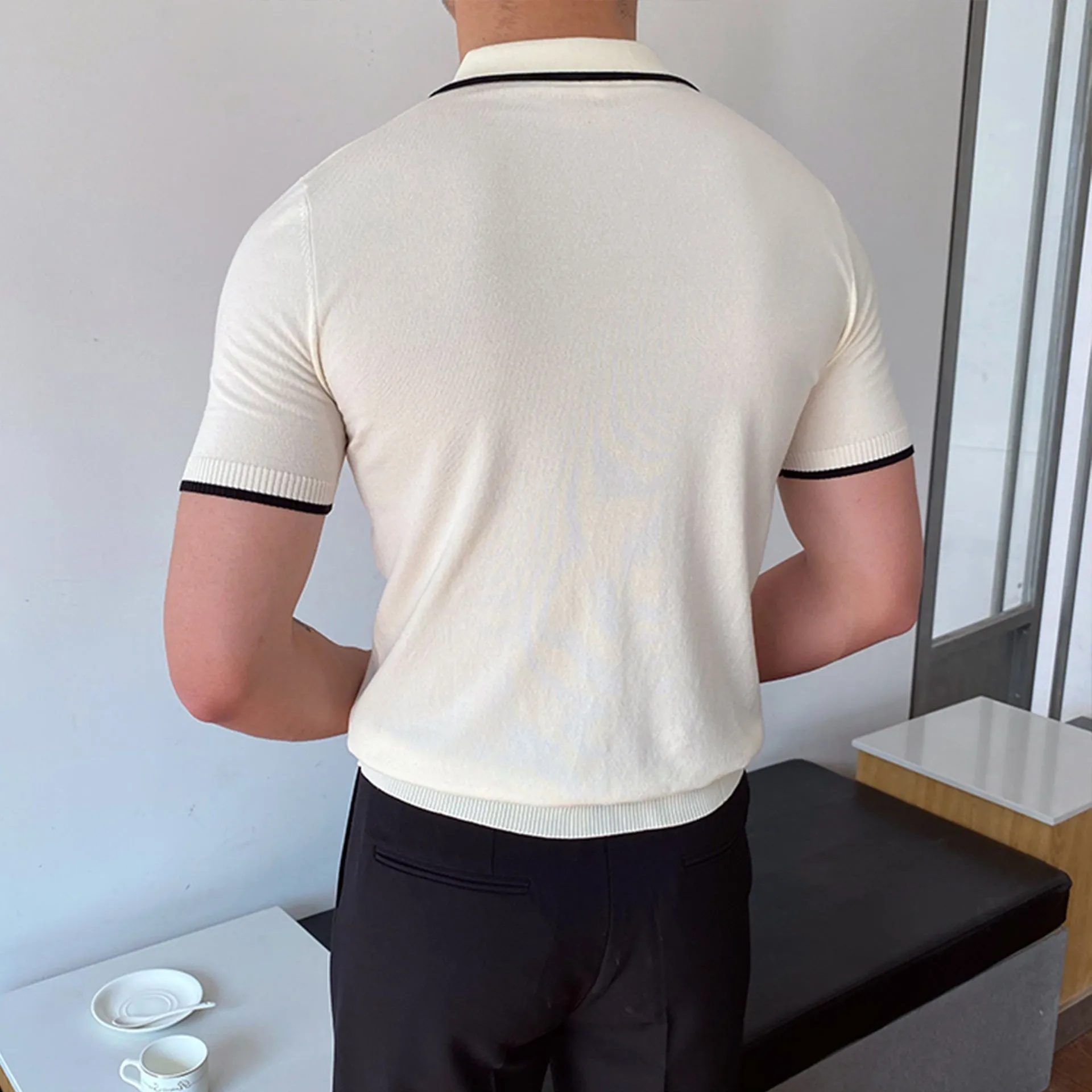 Classic Knit Polo - Timeless Elegance