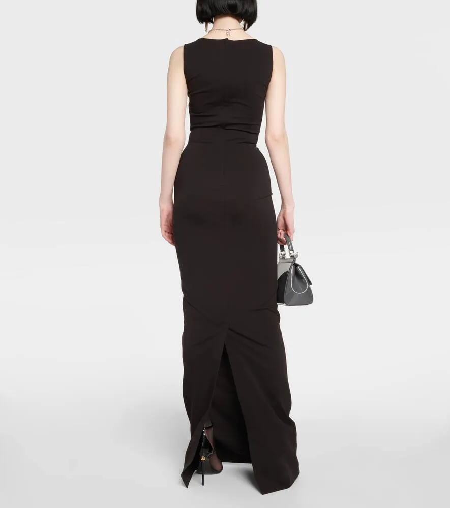 Dolce&Gabbana x Kim ribbed-knit maxi dress