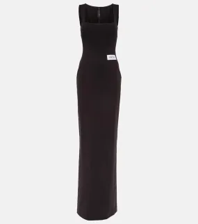 Dolce&Gabbana x Kim ribbed-knit maxi dress