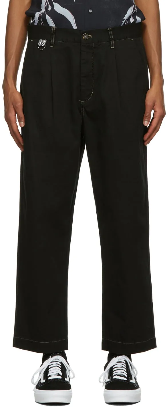 Double Rainbouu Black Paradise Trousers