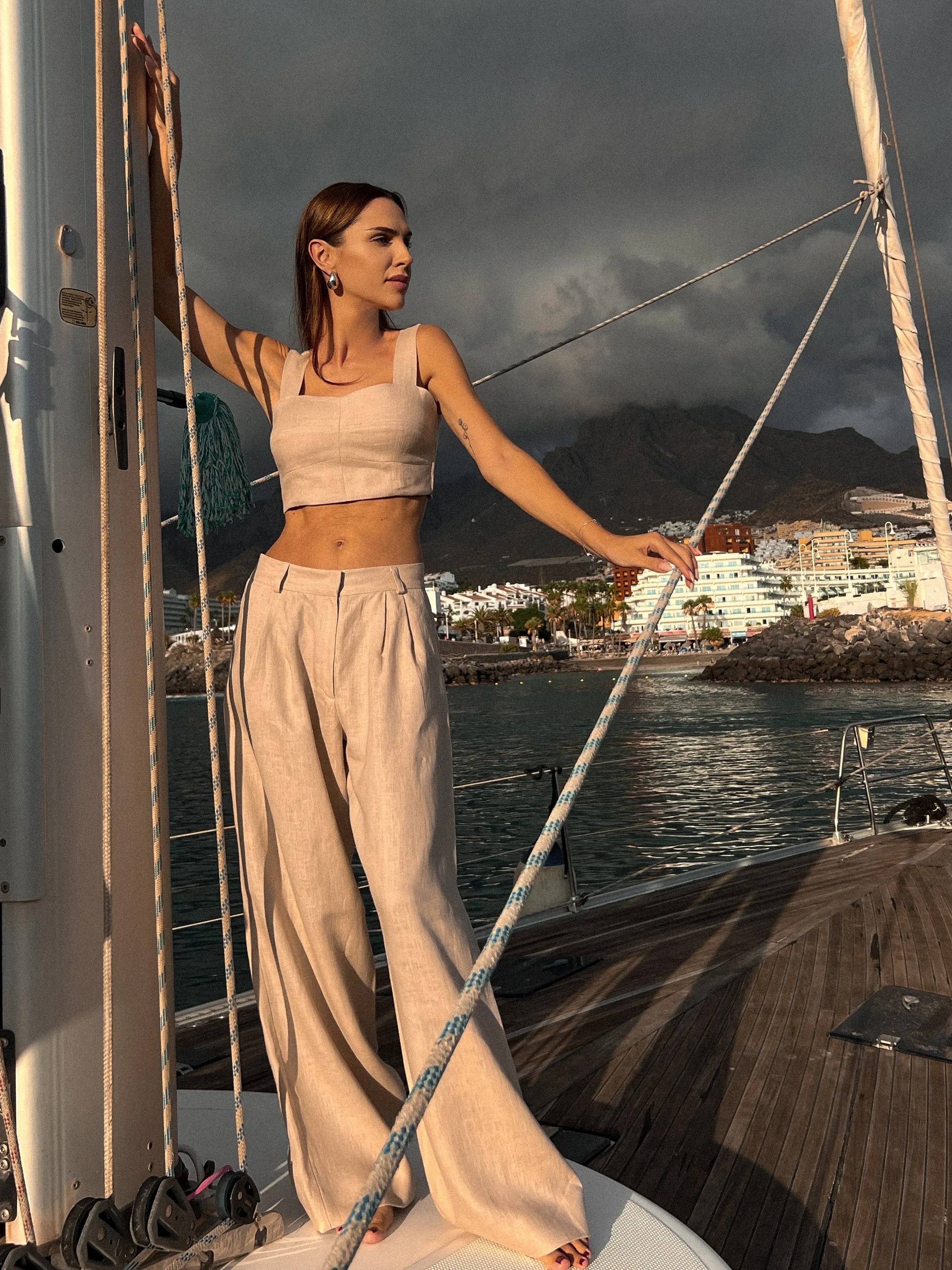 DOVE WIDE LEG PANTS