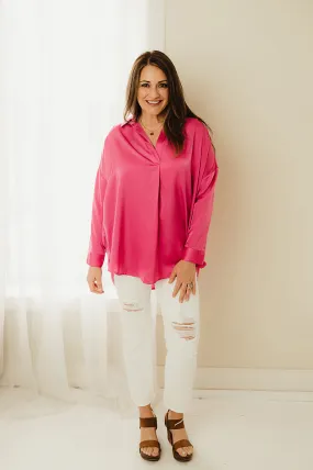 Flowy Satin Blouse