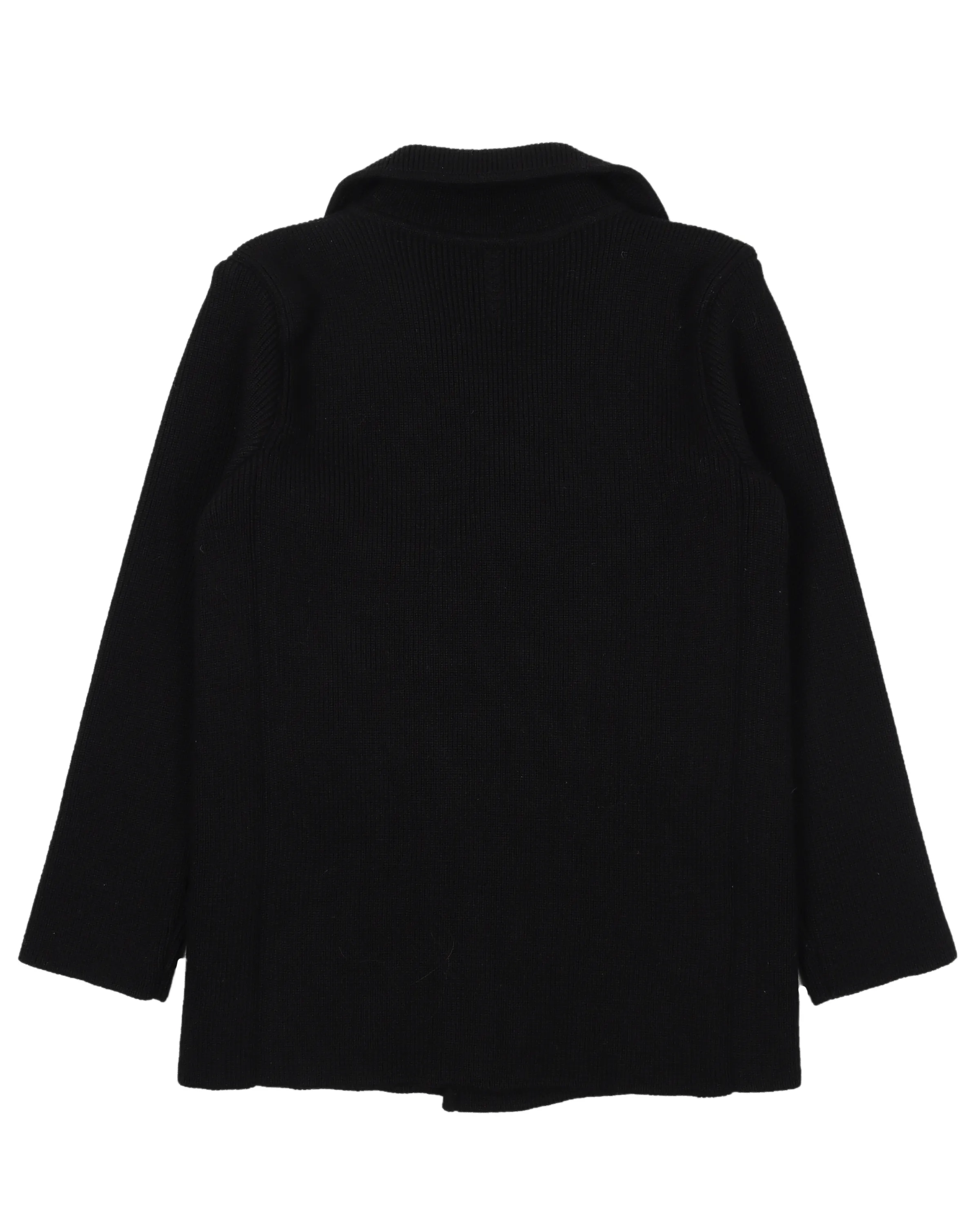 FW14 Double Breasted Wool Mariner Coat