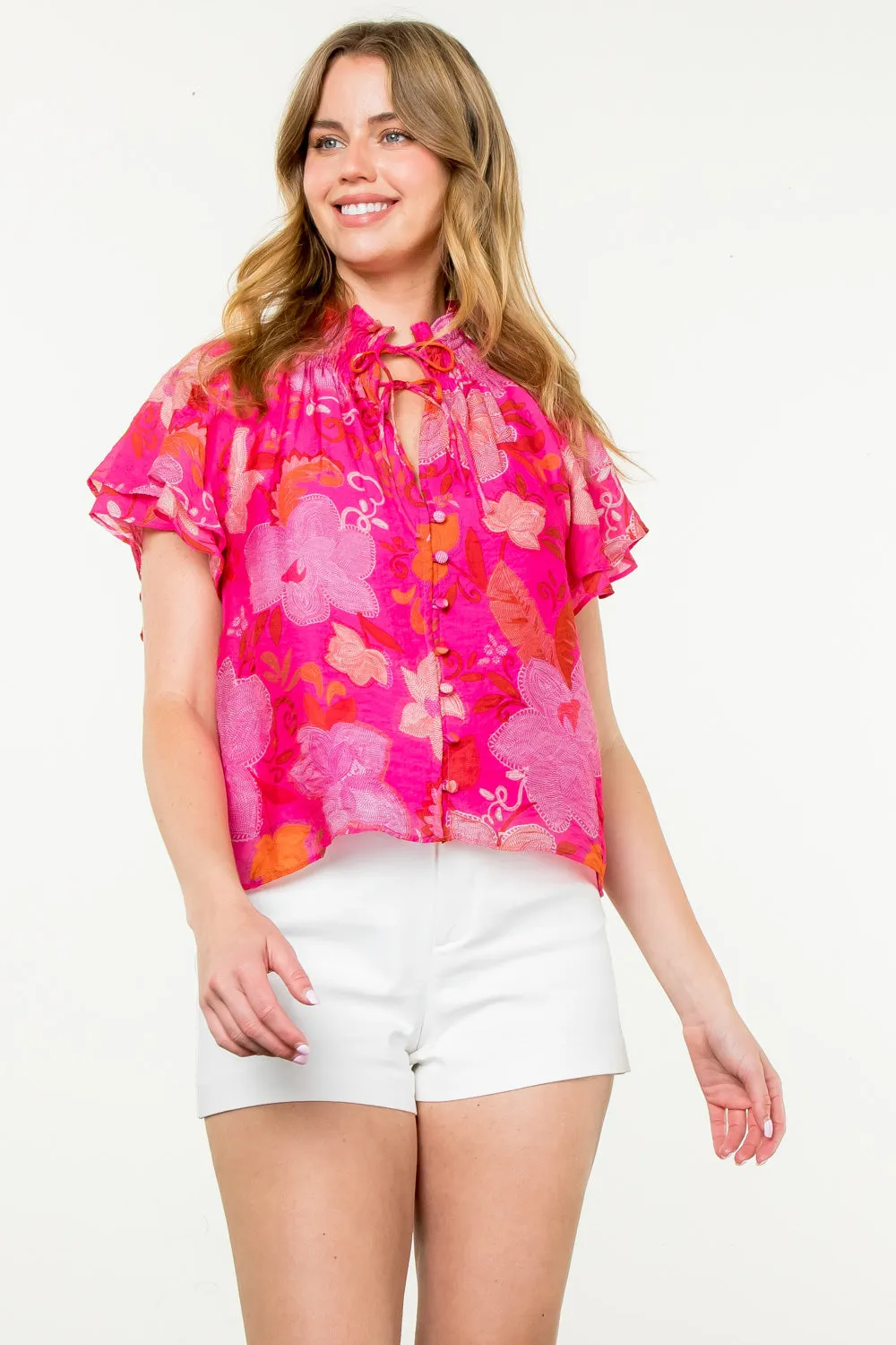 Kirina Floral Top by THML