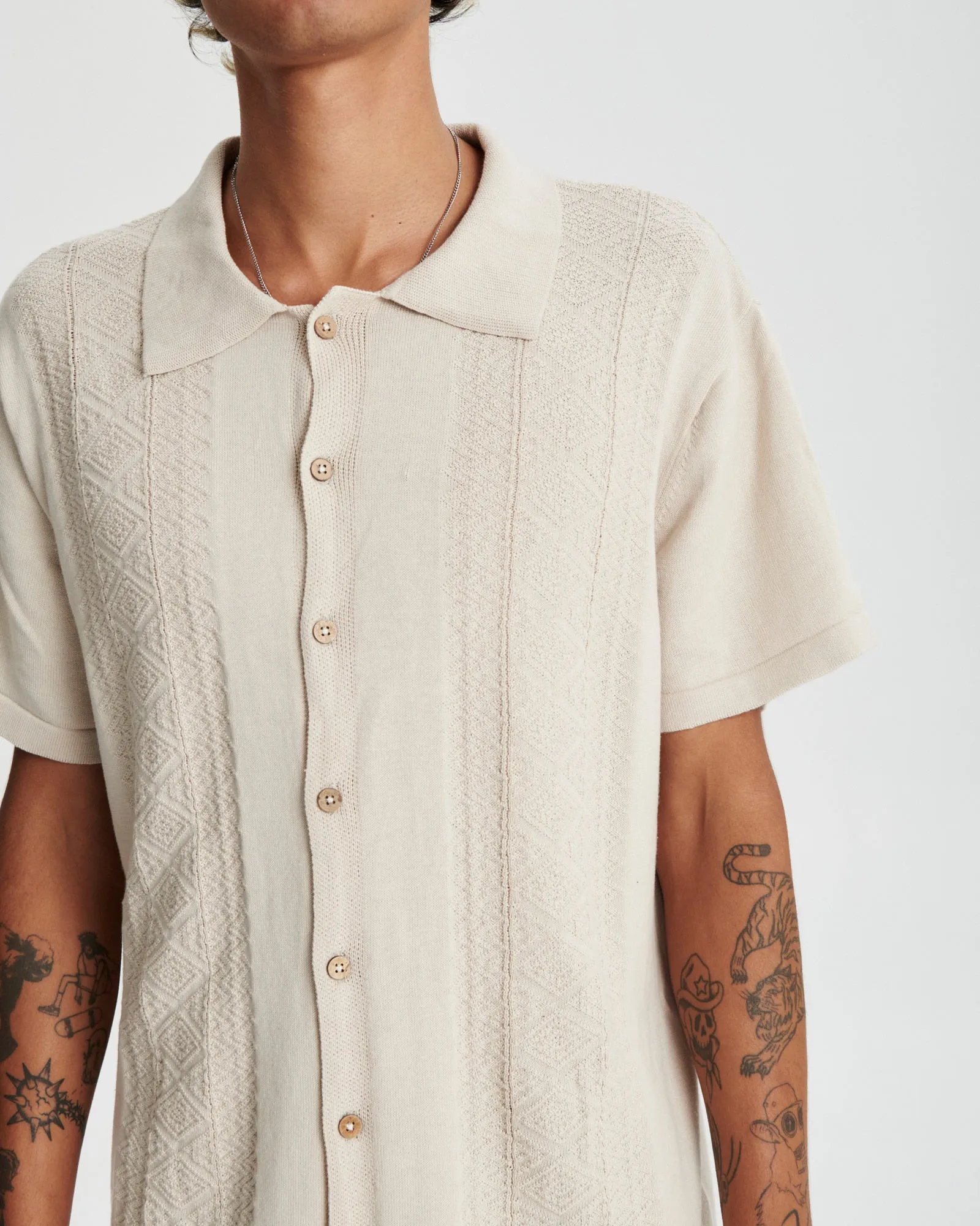 The Critical Slide Society Trader Knit Shirt