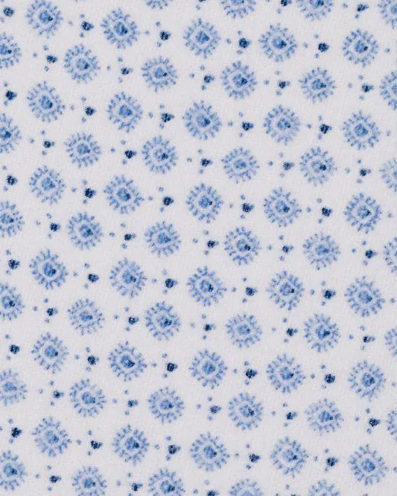 Women's Brushed Cotton Pyjama Trousers - Blue Spot